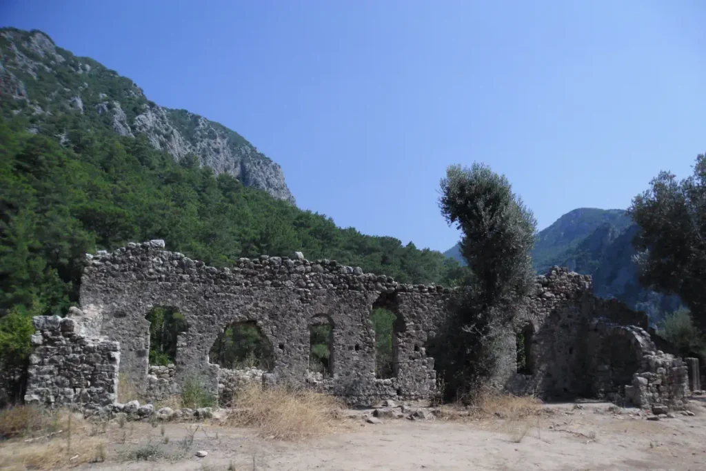 Ancient ruins of Olympos, Turkey