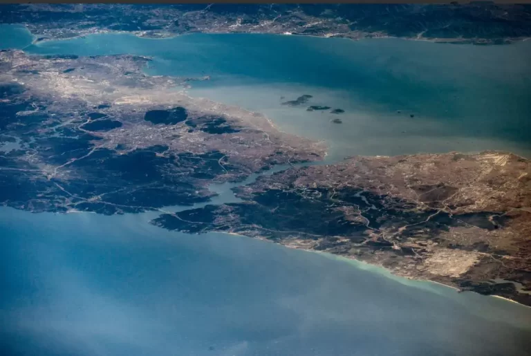 Istanbul from space, December 10, 2017