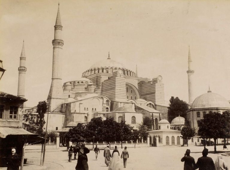 Hagia Sophia in 1880