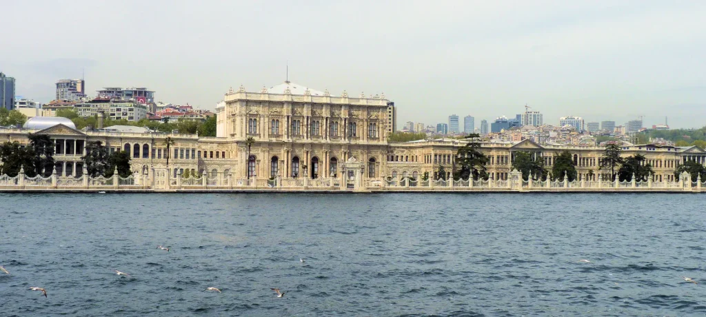 Dolmabahçe Palace from the Bosphorus