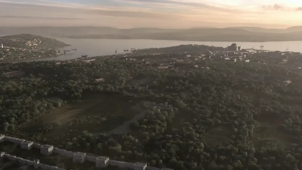 Constantinople historic rendering