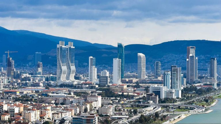 Skyscrapers in Izmir, Turkey