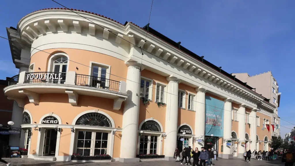 Franz Liszt performed at the Narmanlı Han-then the Russian Embassy in Pera-in 1847