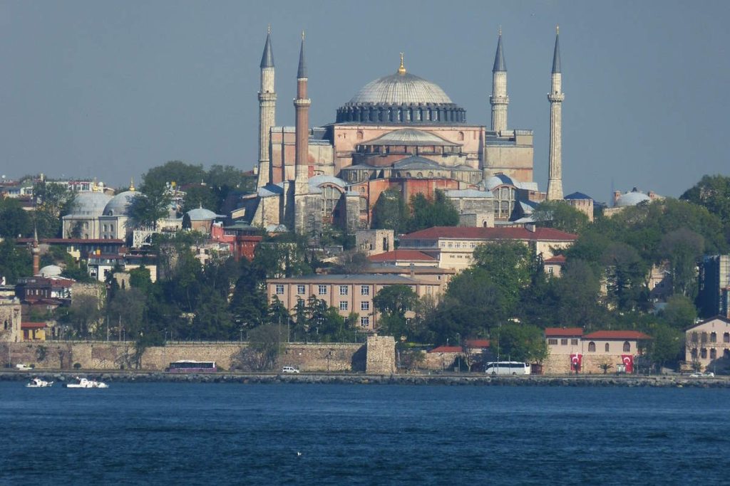 Hagia Sophia from the sea