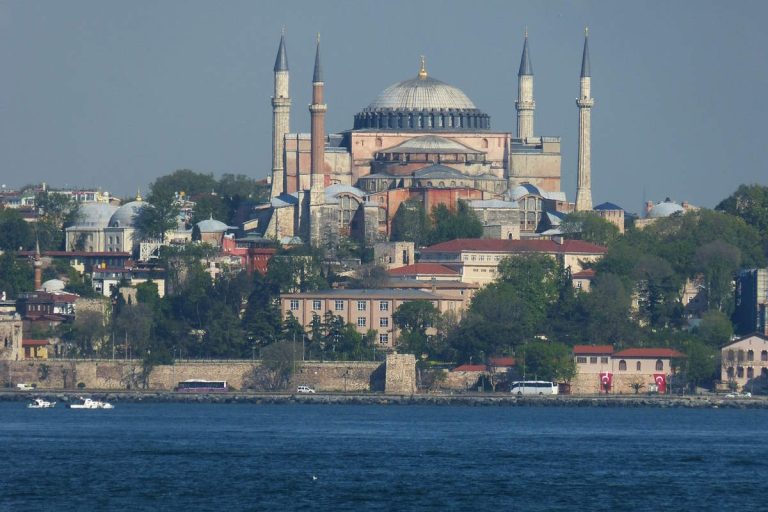 Hagia Sophia from the sea