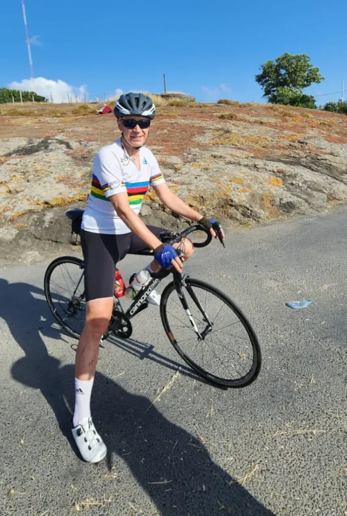 Özgür Nevres, cycling in Istanbul