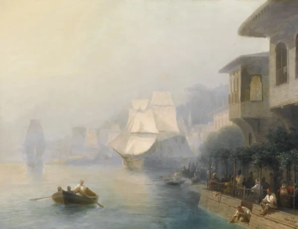 Ivan Aivazovsky: View over the Bosporus
